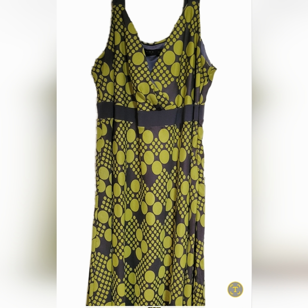 Stylish Geometric And Dot IGIGI Dress